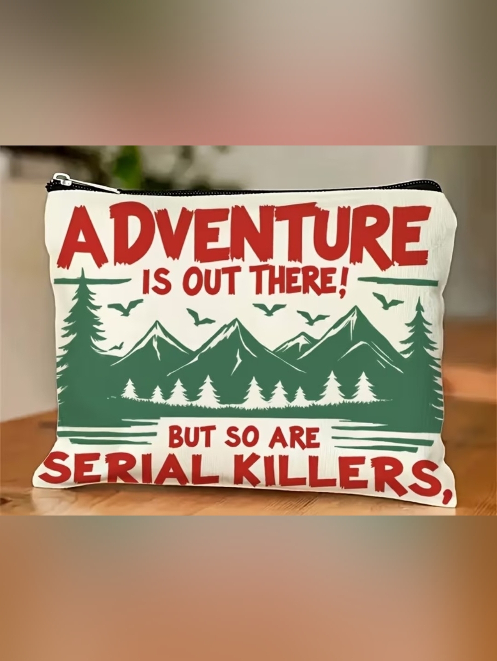 Adventure Canvas Makeup Bag